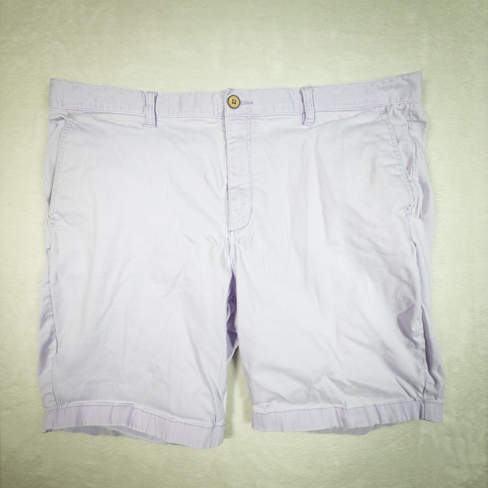 Tommy Bahama Mens Shorts Purple Cotton Blend‎ Size 42 Flat Front Casual Chino